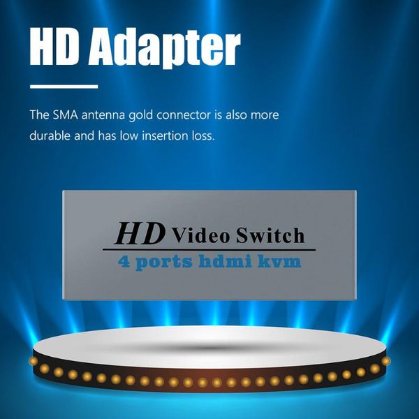 home theatre system km41 4 hdtv compatible port 1.4 kvm switch applicable to in 1 out 4k converter computers share one display
home theatre system km41 4 hdtv compatible port 1.4 kvm switch applicable to in 1 out 4k converter computers share one display