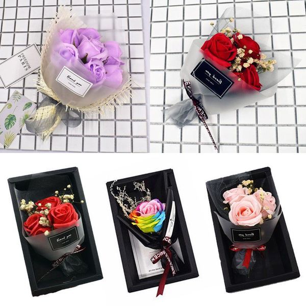 gift wrap simulation rose soap flower creative bouquet box special love romantic valentine's day w/gift box/card
gift wrap simulation rose soap flower creative bouquet box special love romantic valentine's day w/gift box/card