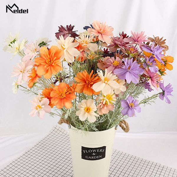 decorative flowers & wreaths meldel artificial flower silk daisy diy happiness arrangement 9 heads fake champagne home table party wedding d
decorative flowers & wreaths meldel artificial flower silk daisy diy happiness arrangement 9 heads fake champagne home table party wedding d