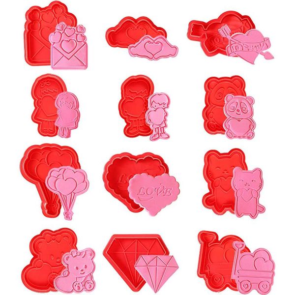 baking moulds drop 4pcs valentine's day cookie cutters set lover rose flower spring biscuit fondant cutter mould sugarcraft
baking moulds drop 4pcs valentine's day cookie cutters set lover rose flower spring biscuit fondant cutter mould sugarcraft