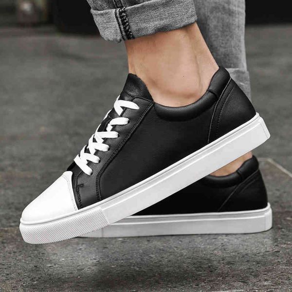 dress shoes 2021 men casual genuine leather lace-up sneakers super light comfortable sports male flats walking footwear ishy, Black
dress shoes 2021 men casual genuine leather lace-up sneakers super light comfortable sports male flats walking footwear ishy, Black