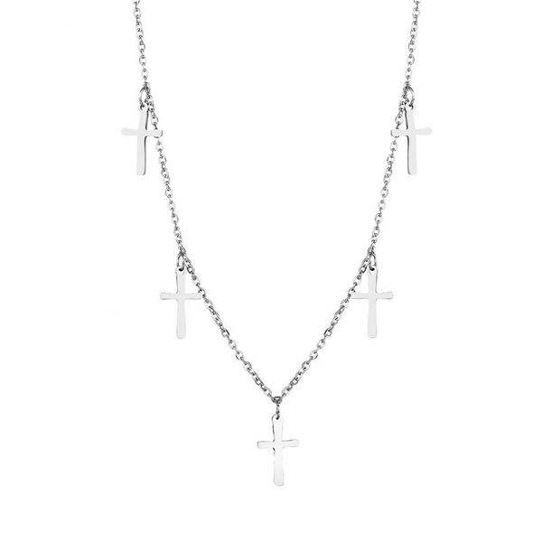 pendant necklaces necklace handmade chain cross ladies jesus stainless steel clavicle, Silver
pendant necklaces necklace handmade chain cross ladies jesus stainless steel clavicle, Silver