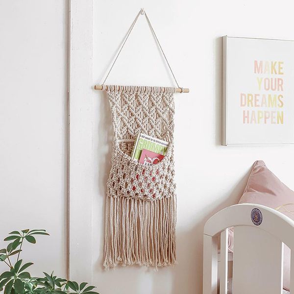tapestries nordic wall hanging tapestry home handmade woven crafts tassel pendant sundries storage rack
tapestries nordic wall hanging tapestry home handmade woven crafts tassel pendant sundries storage rack