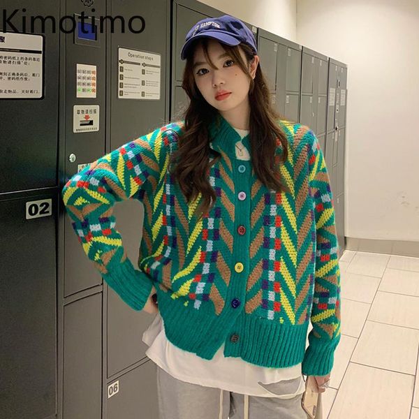 women's knits & tees kimotimo color contrast knit cardigan women vintage japan style long-sleeved sweater coat autumn winter all-match, White
women's knits & tees kimotimo color contrast knit cardigan women vintage japan style long-sleeved sweater coat autumn winter all-match, White