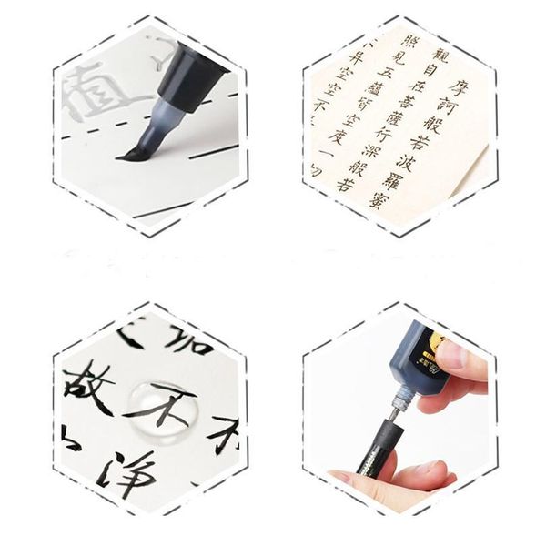 3/4 pcs/lot hand lettering brush pen black ink calligraphy pen markers art writing office school supplies stationery qylcka
3/4 pcs/lot hand lettering brush pen black ink calligraphy pen markers art writing office school supplies stationery qylcka