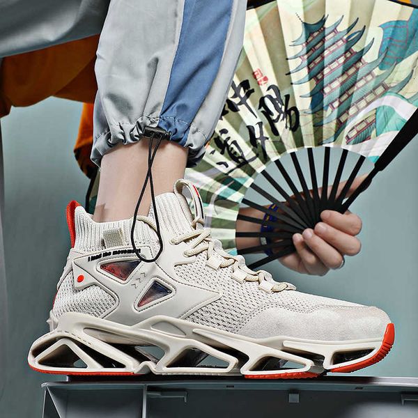 blade shoes men's 2021 new summer breathable flying mesh sports small white leisure high socks trend
blade shoes men's 2021 new summer breathable flying mesh sports small white leisure high socks trend