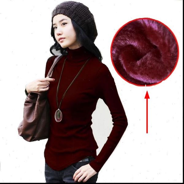 slim thicken interior velvet casual thick warm womens autumn winter turtleneck sweater big size solid color long sleeved, White;black
slim thicken interior velvet casual thick warm womens autumn winter turtleneck sweater big size solid color long sleeved, White;black