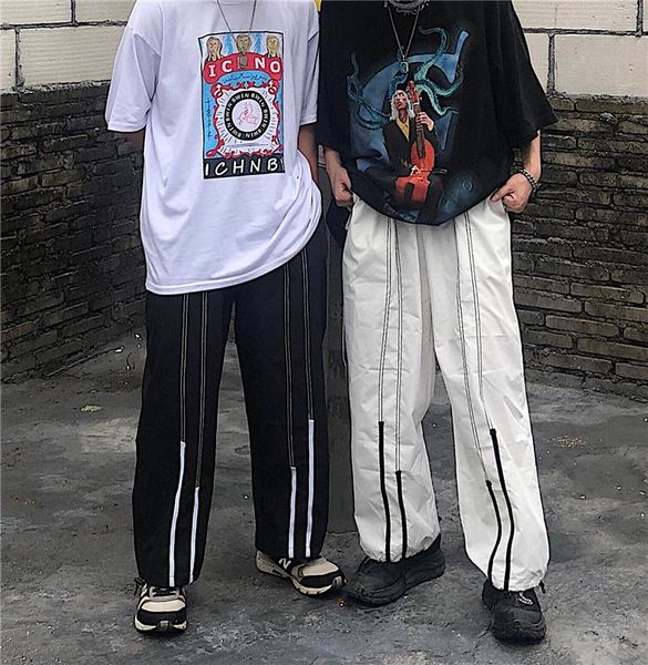 women's pants & capris ins harajuku style loose high waist harem casual fashion brand korean streetwear clothing summer, Black;white
women's pants & capris ins harajuku style loose high waist harem casual fashion brand korean streetwear clothing summer, Black;white