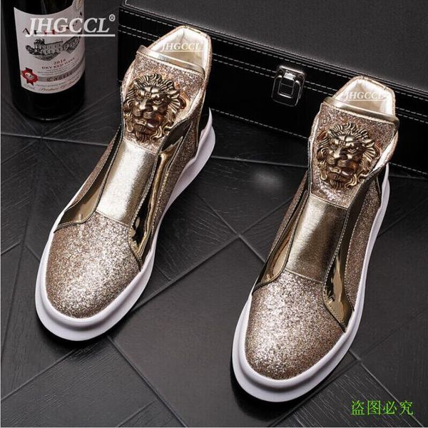 new gold boots sequins men's and women's large size mens shoes flat casual shoe comfortable ankle roman cowboy martin motorcycle w, Black
new gold boots sequins men's and women's large size mens shoes flat casual shoe comfortable ankle roman cowboy martin motorcycle w, Black