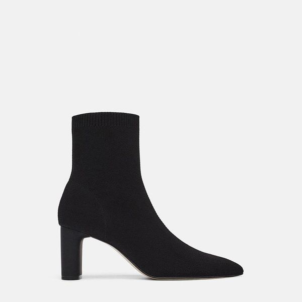dress shoes autumn and winter 2021 women's short boots pointed head middle tube elastic high heel socks thick, Black
dress shoes autumn and winter 2021 women's short boots pointed head middle tube elastic high heel socks thick, Black