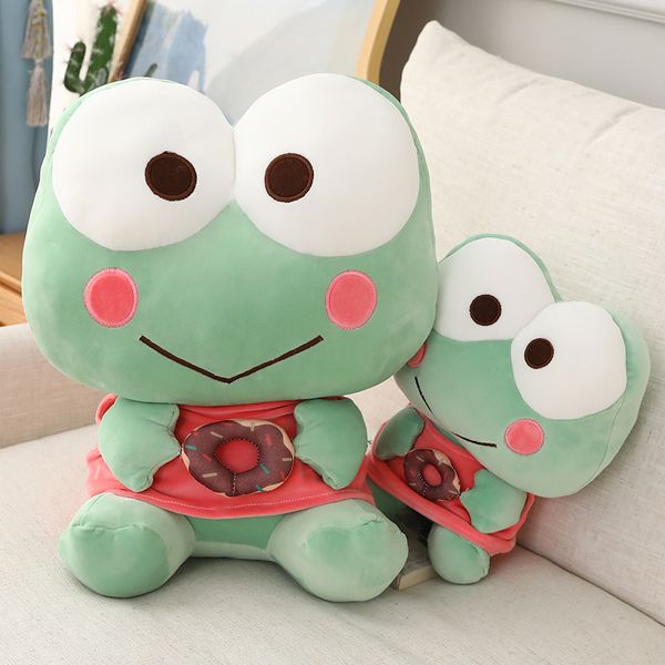 35cm cute frog plush toy stuffed animal soft plushie frog with doughnuts pillow appease doll toys for girls kids birthday gift
35cm cute frog plush toy stuffed animal soft plushie frog with doughnuts pillow appease doll toys for girls kids birthday gift