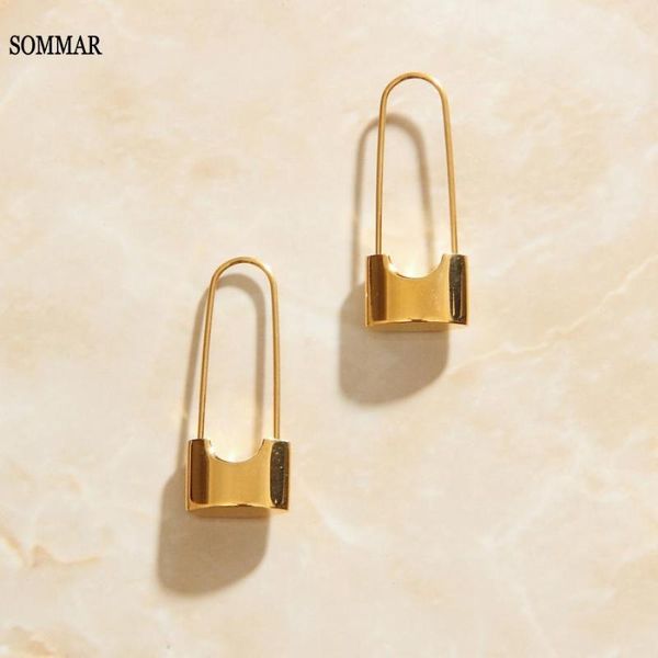 hoop & huggie sommar 2021 est 18kgp earrings in balck tone stainless steel love lock for women jewelery, Golden;silver
hoop & huggie sommar 2021 est 18kgp earrings in balck tone stainless steel love lock for women jewelery, Golden;silver