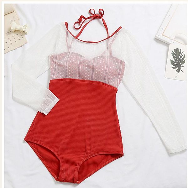 one-piece suits staerk show thin bathing suit female ins wind lace conjoined triangle long sleeve covering spring
one-piece suits staerk show thin bathing suit female ins wind lace conjoined triangle long sleeve covering spring