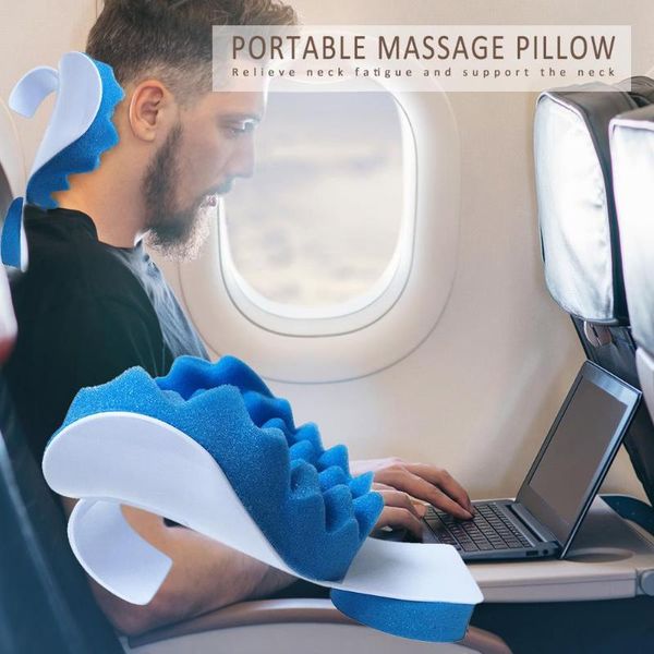 pillow pain relief relaxer traction device neck support travel massage for cervical spine alignment rest
pillow pain relief relaxer traction device neck support travel massage for cervical spine alignment rest