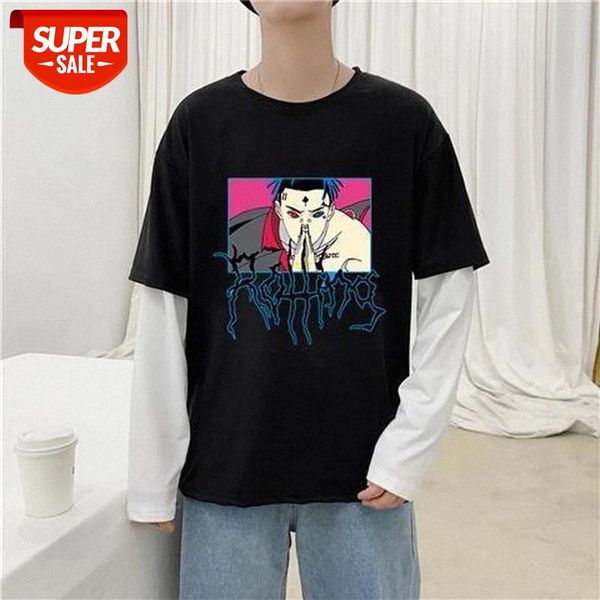 couples long sleeved tee shirts anime printed patchwork fake two-piece causal loose o-neck t-shirts pullover dropship #7i91, White
couples long sleeved tee shirts anime printed patchwork fake two-piece causal loose o-neck t-shirts pullover dropship #7i91, White