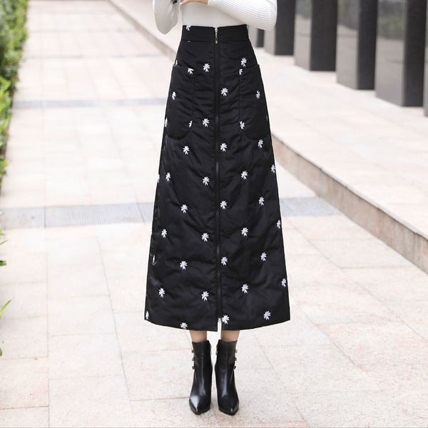 women thick black winter down cotton skirts an elastic waistline embroidered garment fashion skirt plus size 4xl y184 bzcy
women thick black winter down cotton skirts an elastic waistline embroidered garment fashion skirt plus size 4xl y184 bzcy
