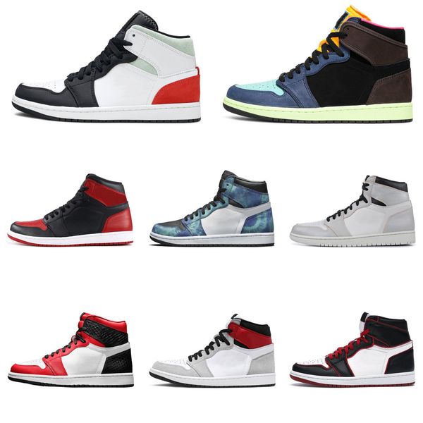 New Jumpman 1 1s men women basketball shoes Bloodline Shadow Fearless Chicago Tubro Green mens trainers sport sneakers804K
New Jumpman 1 1s men women basketball shoes Bloodline Shadow Fearless Chicago Tubro Green mens trainers sport sneakers804K