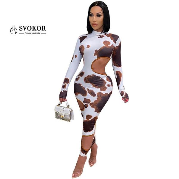 casual dresses svokor winter women dress long sleeve stand-up collar irregular hollow ladies spot printing club clothing, Black;gray
casual dresses svokor winter women dress long sleeve stand-up collar irregular hollow ladies spot printing club clothing, Black;gray