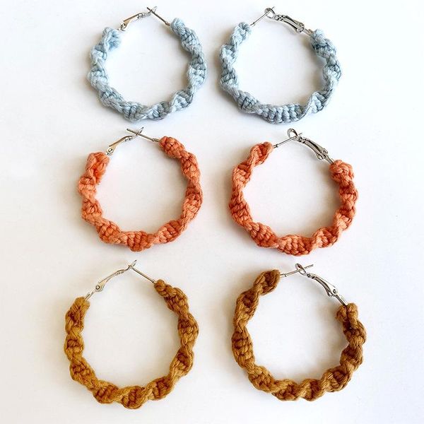 dangle & chandelier 2021 wholesale handmade woven knotted diy simple style morandi hoop earrings for women boho est design party gift, Silver
dangle & chandelier 2021 wholesale handmade woven knotted diy simple style morandi hoop earrings for women boho est design party gift, Silver
