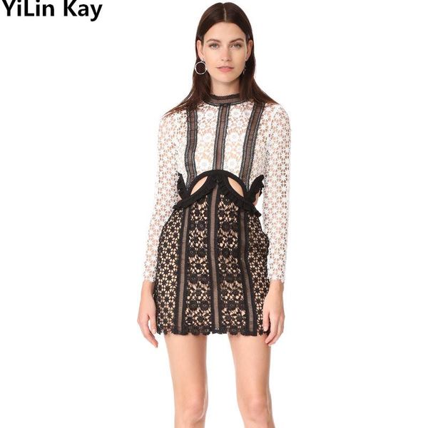 casual dresses yilin kay high-end custom self-portrait lace long sleeve women club dress 2021 fashion runway style white party, Black;gray
casual dresses yilin kay high-end custom self-portrait lace long sleeve women club dress 2021 fashion runway style white party, Black;gray