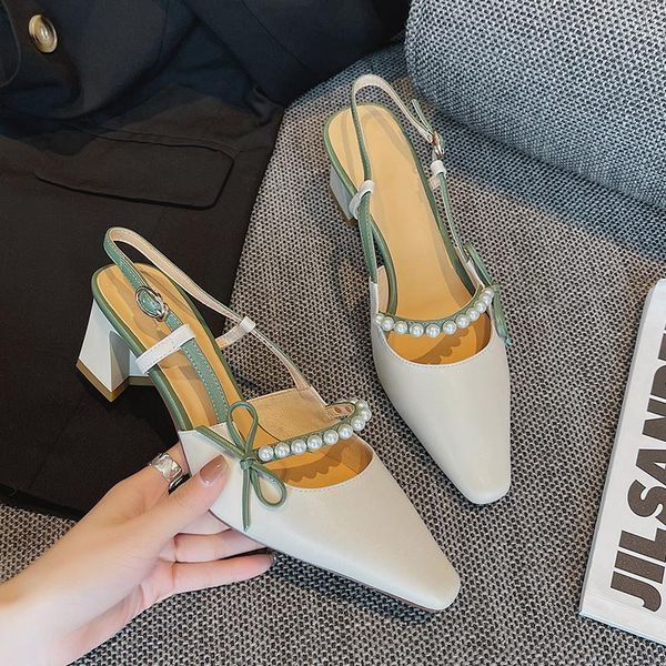 sandals women summer fashion women's 2021 mixed colors all-match comfortable pointed leisure high heels, Black
sandals women summer fashion women's 2021 mixed colors all-match comfortable pointed leisure high heels, Black