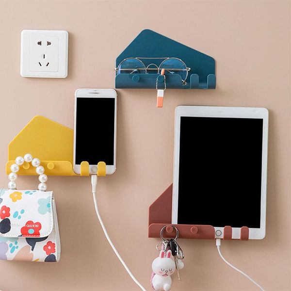 hooks & rails 1 pcs phone wall holder smartphone hanging storage rack mounted mobile charging remote control
hooks & rails 1 pcs phone wall holder smartphone hanging storage rack mounted mobile charging remote control