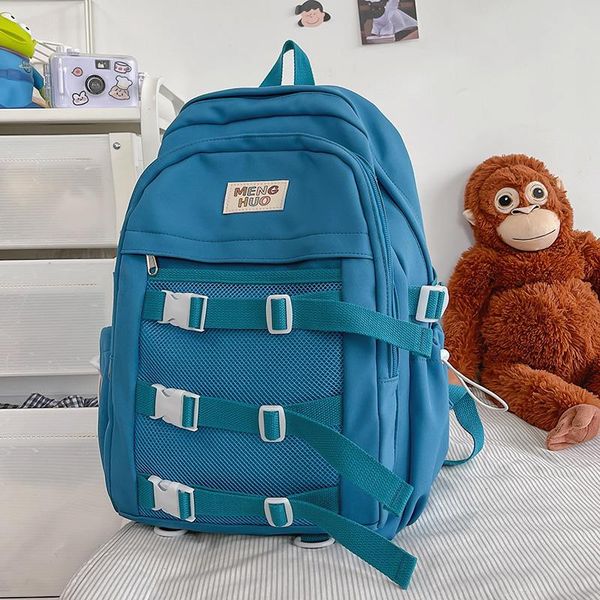 backpack schoolbag middle school student junior high trend ribbon college 2021 pupil female
backpack schoolbag middle school student junior high trend ribbon college 2021 pupil female