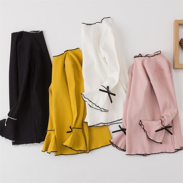 spring baby girls cotton shirt elegant blouse children shirts long flare sleeve teen clothes for 6 8 10 12, White;black
spring baby girls cotton shirt elegant blouse children shirts long flare sleeve teen clothes for 6 8 10 12, White;black