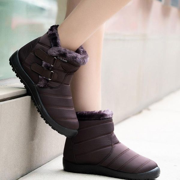 boots women waterproof snow winter falts shoes woman casual lightweight ankle botas mujer platform keep warm booties, Black
boots women waterproof snow winter falts shoes woman casual lightweight ankle botas mujer platform keep warm booties, Black