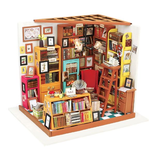DIY Wooden Miniature Dollhouse 124 Handmade Doll House Model Building Kits Toys For Children Adult Drop Shipping
DIY Wooden Miniature Dollhouse 124 Handmade Doll House Model Building Kits Toys For Children Adult Drop Shipping