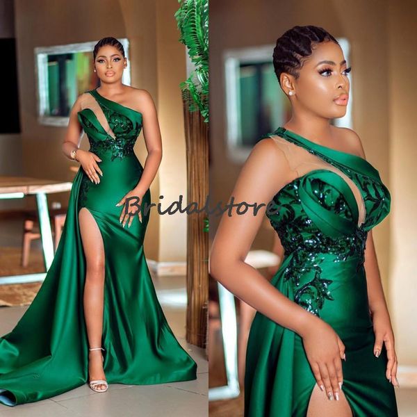 plus size green african prom dresses 2022 with high slit one shoulder mermaid evening gowns elegant black girls formal party dress aso ebi r
plus size green african prom dresses 2022 with high slit one shoulder mermaid evening gowns elegant black girls formal party dress aso ebi r