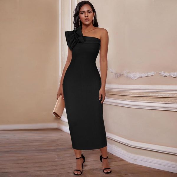 casual dresses deer lady black bandage dress 2021 party ruffle one shoulder midi bodycon lace celebrity evening, Black;gray
casual dresses deer lady black bandage dress 2021 party ruffle one shoulder midi bodycon lace celebrity evening, Black;gray