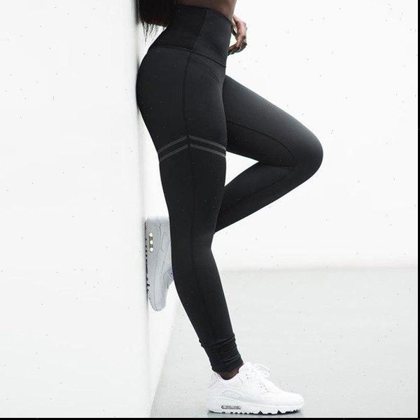 casual women leggings fitness high waist elastic push up striped patchwork ankle length polyester leggings drop shipping, Black
casual women leggings fitness high waist elastic push up striped patchwork ankle length polyester leggings drop shipping, Black