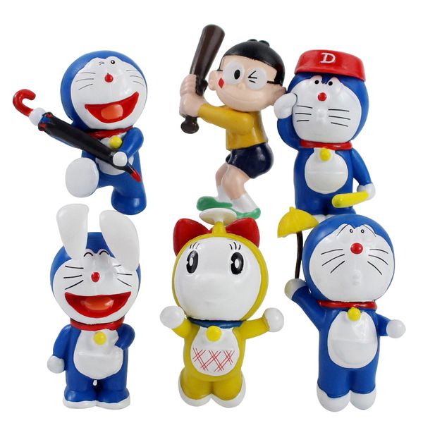 5-6cm 6pcs/lot Anime Doraemon Figure Toy Doraemon Dorami Nobita Nobi Baseball Games Ver. PVC Model Toys Gift for Kids
5-6cm 6pcs/lot Anime Doraemon Figure Toy Doraemon Dorami Nobita Nobi Baseball Games Ver. PVC Model Toys Gift for Kids