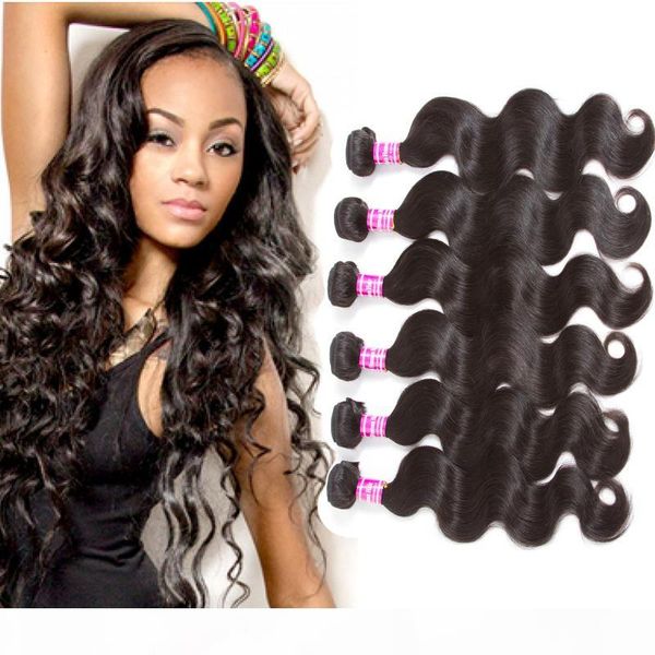 new arrival grade 8a unprocessed virgin brazilian hair body wave human hair weave 6 bundles peruvian malaysian wet and wary hair bundles, Black
new arrival grade 8a unprocessed virgin brazilian hair body wave human hair weave 6 bundles peruvian malaysian wet and wary hair bundles, Black