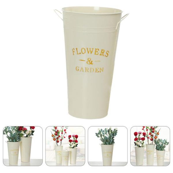 party decoration 1pc flower bucket iron sheet floral pot retro desksucculent plants container
party decoration 1pc flower bucket iron sheet floral pot retro desksucculent plants container