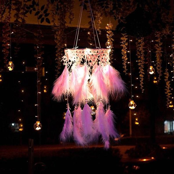 decorative objects & figurines wall dreamcatcher led handmade feather dream catcher braided wind chimes art for hanging car home decoration
decorative objects & figurines wall dreamcatcher led handmade feather dream catcher braided wind chimes art for hanging car home decoration