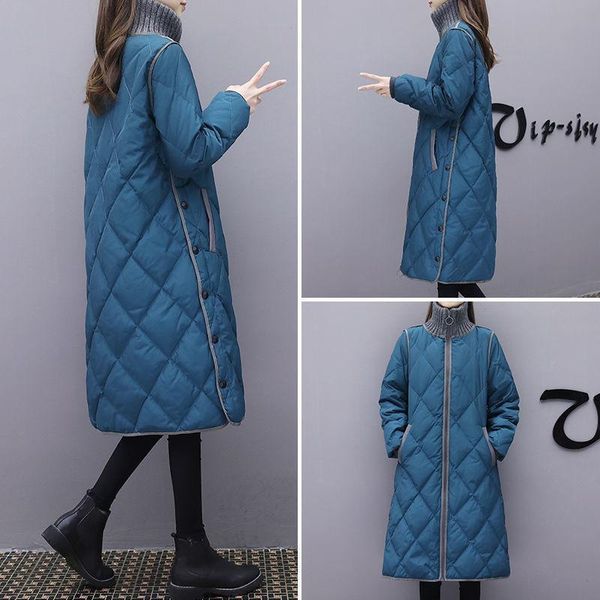 women's down & parkas autumn coats women winter jackets 2021 middle and long korean large size loose light cotton padded parka ukraine, Black
women's down & parkas autumn coats women winter jackets 2021 middle and long korean large size loose light cotton padded parka ukraine, Black