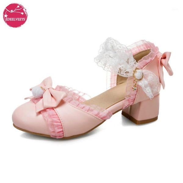dress shoes sweet bowtie lace edge women lolita sandals square block heels white pink casual party pu leather round toe ankle strap ladies, Black
dress shoes sweet bowtie lace edge women lolita sandals square block heels white pink casual party pu leather round toe ankle strap ladies, Black