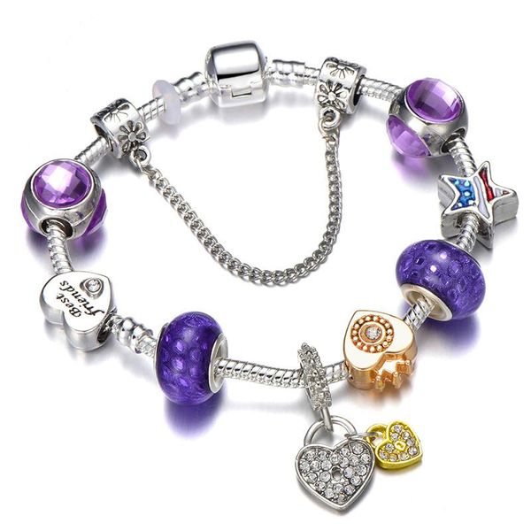 charm bracelets friend friendship bracelet for women girls fit original brand fashion crown queen jewelry, Golden;silver
charm bracelets friend friendship bracelet for women girls fit original brand fashion crown queen jewelry, Golden;silver