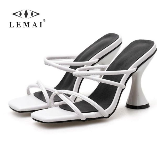 slippers summer style ladies high stiletto sandals wine glass with blue open-toed women shoes cross tape square toe, Black
slippers summer style ladies high stiletto sandals wine glass with blue open-toed women shoes cross tape square toe, Black