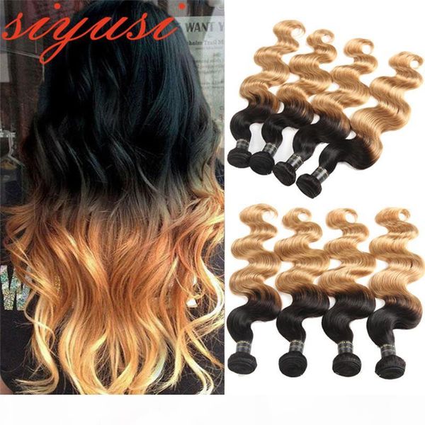 ombre brazilian body wave 3&4pieces t1b 4 27 three tone color remy hair extensions 1b 27 honey blonde 100% human hair weave, Black
ombre brazilian body wave 3&4pieces t1b 4 27 three tone color remy hair extensions 1b 27 honey blonde 100% human hair weave, Black