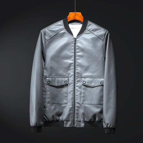 2021 new brand leather jacket men coats brand pu outerwear men business winter male leather jacket, Black
2021 new brand leather jacket men coats brand pu outerwear men business winter male leather jacket, Black