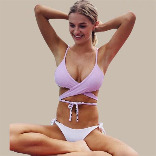 bikini 2019 printing halter two-sided bandage adjustable breast pad mayo bikinis swimwear women swimsuit biquini swim suit, Black
bikini 2019 printing halter two-sided bandage adjustable breast pad mayo bikinis swimwear women swimsuit biquini swim suit, Black