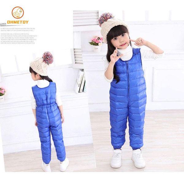 jumpsuits ohmetoy baby children's warm strap pant for girls boys winter down-cotton jumpsuit overalls suit kids casual rompers clothes, Blue
jumpsuits ohmetoy baby children's warm strap pant for girls boys winter down-cotton jumpsuit overalls suit kids casual rompers clothes, Blue