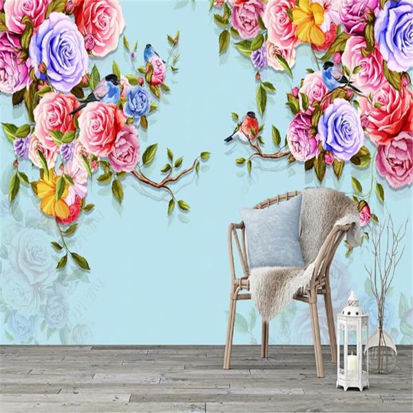 wallpapers nordic vintage for living room peony wallpaper rose 3d flower bird tv sofa background mural wall papers home decor
wallpapers nordic vintage for living room peony wallpaper rose 3d flower bird tv sofa background mural wall papers home decor