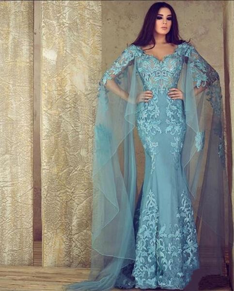 sky blue lace mermaid evening dress with wrap appliqued lace long sleeve formal prom party dresses custom made plus size robe de mariée, Black;red
sky blue lace mermaid evening dress with wrap appliqued lace long sleeve formal prom party dresses custom made plus size robe de mariée, Black;red