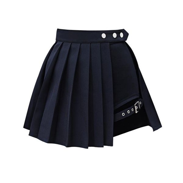 perhaps u black punk pleated ruched mini short empire skirt rock and roll s0164 210730
perhaps u black punk pleated ruched mini short empire skirt rock and roll s0164 210730