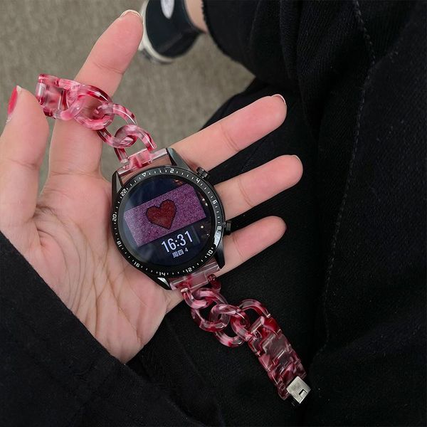 watch bands 22mm women band for samsung galaxy 46mm strap huawei gt2 pro lady resin bracelet gear s3 45mm loop, Black;brown
watch bands 22mm women band for samsung galaxy 46mm strap huawei gt2 pro lady resin bracelet gear s3 45mm loop, Black;brown