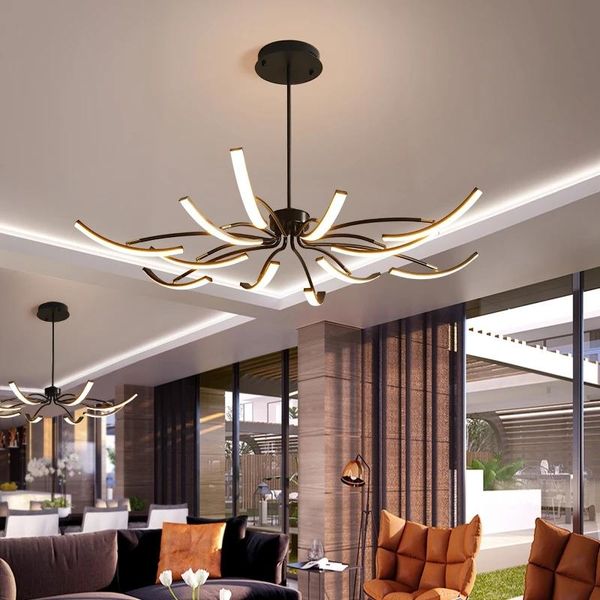 chandeliers modern remote led chandelier for bedroom home lighting nordic dining table living room pendant lamp black/white ceiling fixtures
chandeliers modern remote led chandelier for bedroom home lighting nordic dining table living room pendant lamp black/white ceiling fixtures